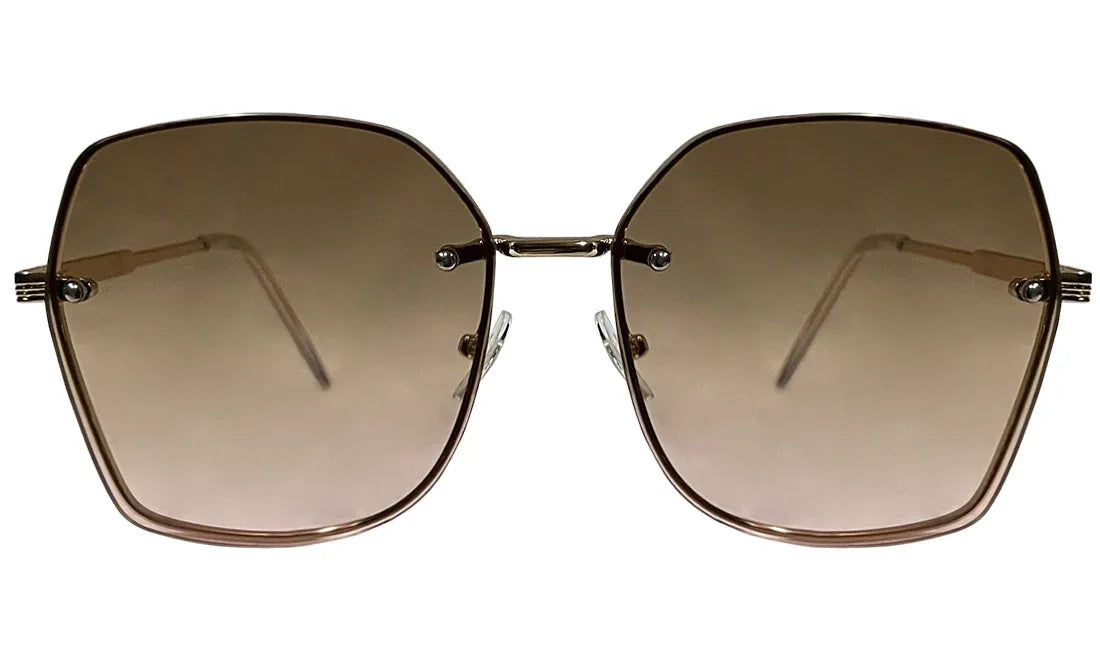 Brown and Orange Gradient Women Sunglasses - Bombay Optical