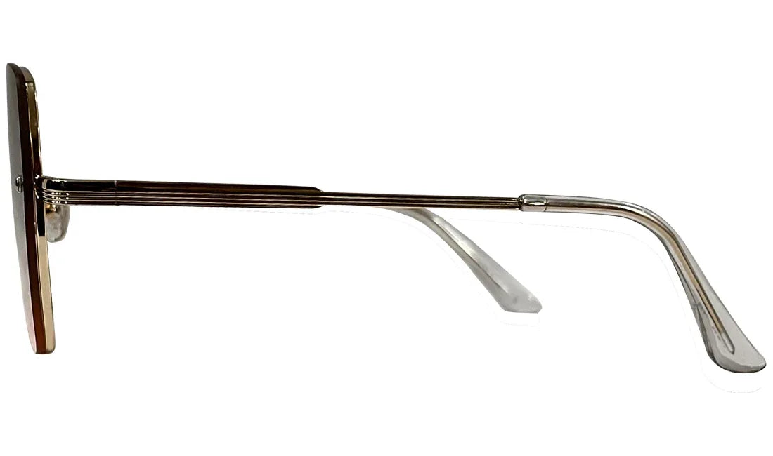 Brown and Orange Gradient Women Sunglasses - Bombay Optical