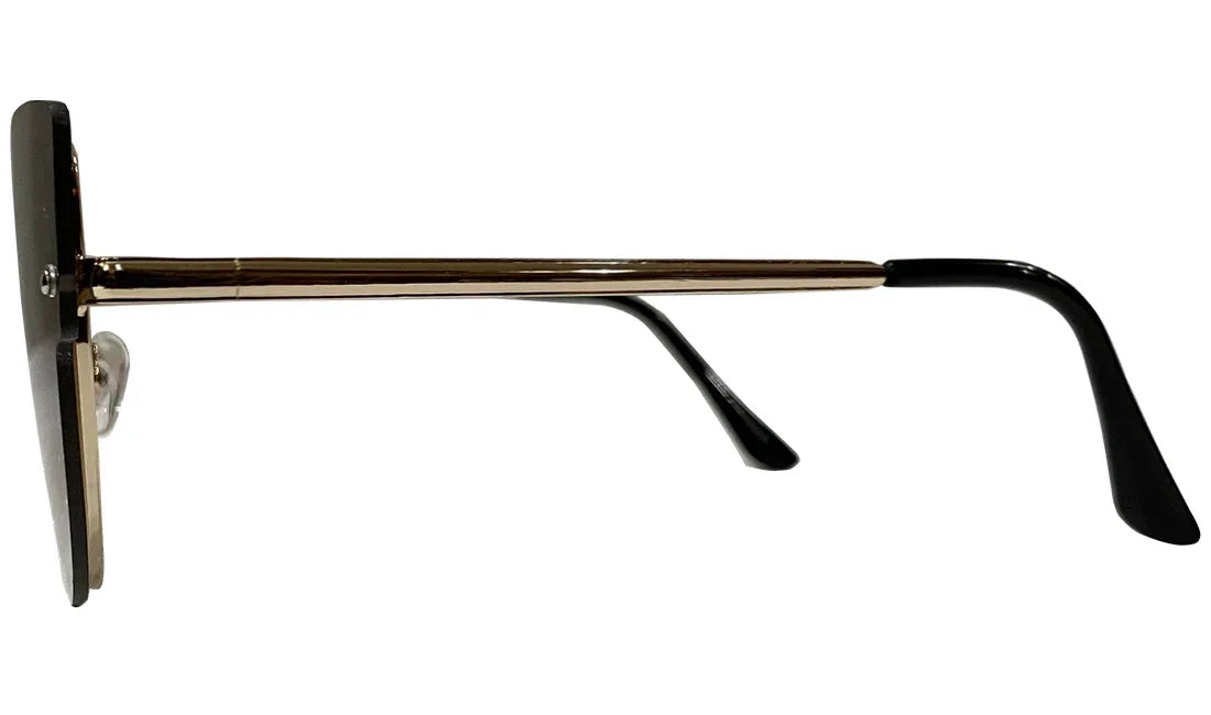 Dark Brown Gradient Cateye Sunglasses - Bombay Optical