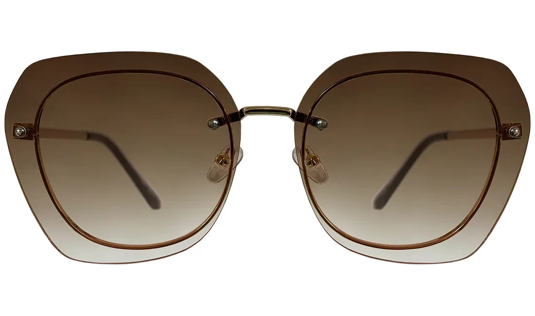 Dark Brown Gradient Women Sunglasses - Bombay Optical