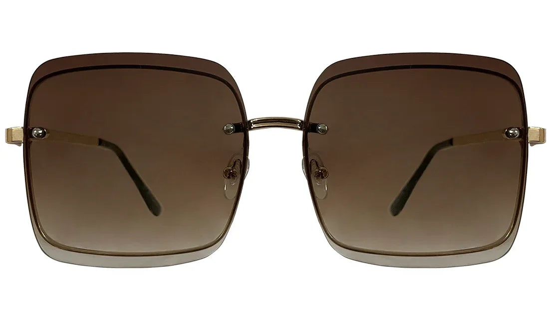 Dark Brown Gradient Women Sunglasses - Bombay Optical