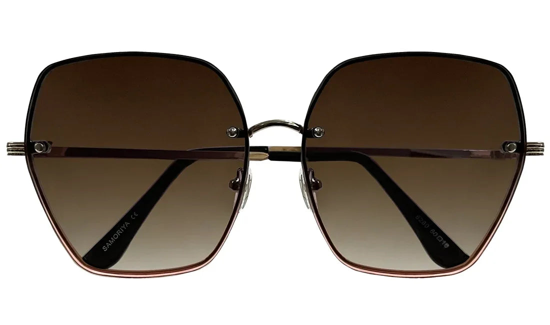 Dark Brown Gradient Women Sunglasses - Bombay Optical