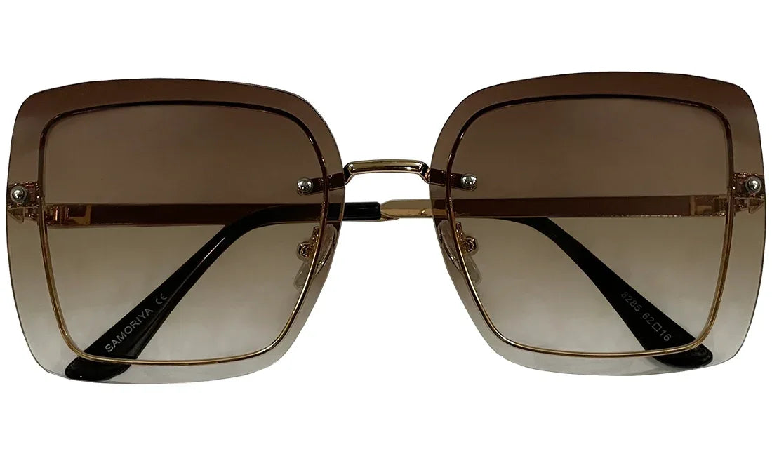Dark Brown Gradient Women Sunglasses - Bombay Optical