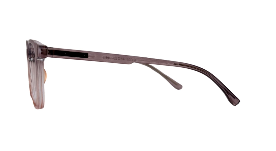 Double Tone Round Eyeglasses side view - Bombay Optical
