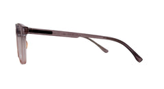 Double tone round eyeglasses