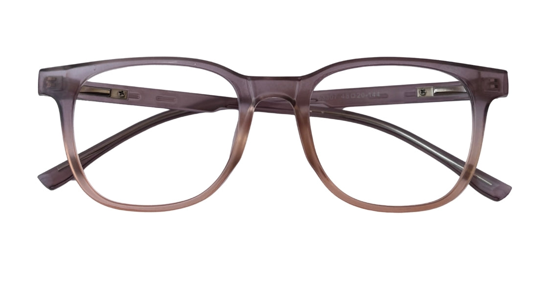Double Tone Round Eyeglasses top view - Bombay Optical