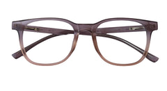 Double tone round eyeglasses