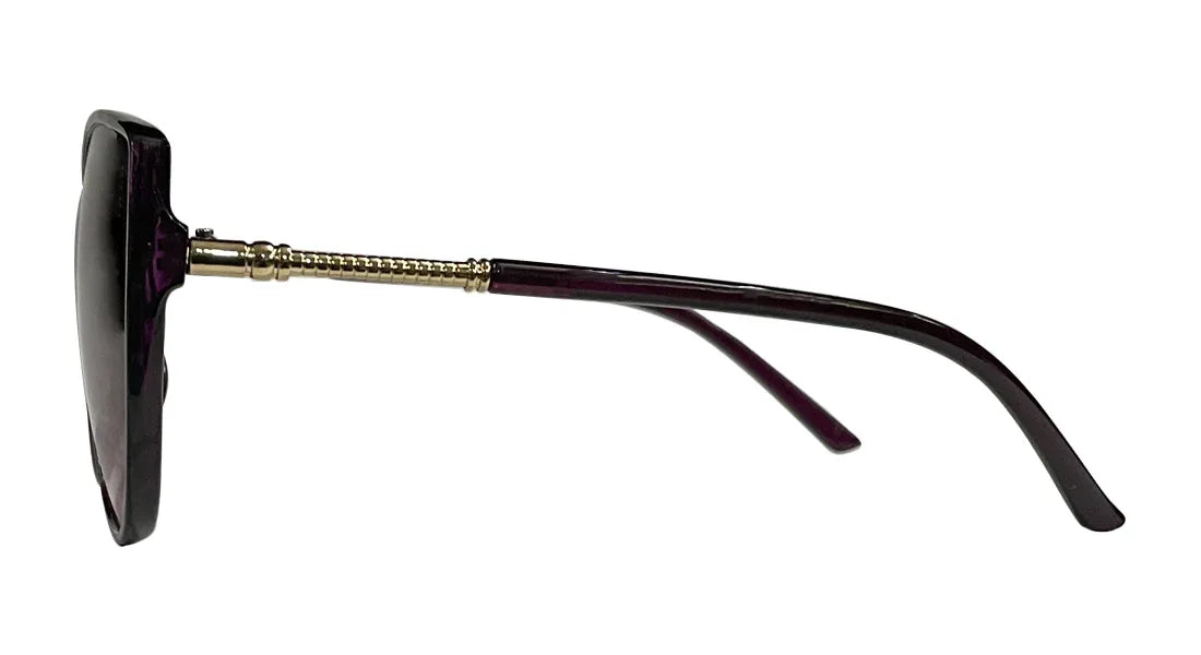 Glossy Black Cateye Sunglasses - Bombay Optical