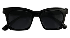 Glossy Black Wayfarer Sunglasses