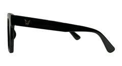 Glossy Black Wayfarer Sunglasses