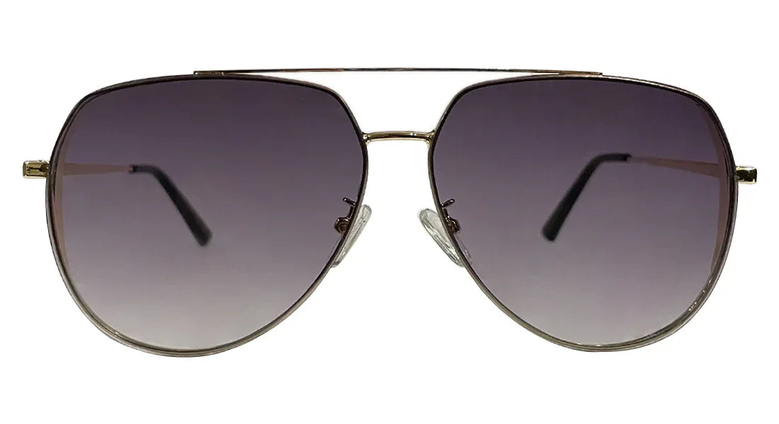 Golden and Purple Aviator Sunglasses - Bombay Optical