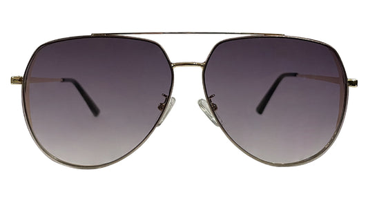 Golden and Purple Aviator Sunglasses