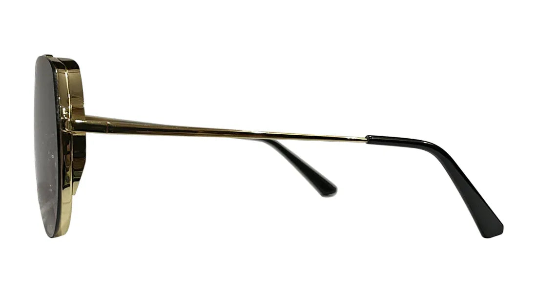 Golden and Purple Aviator Sunglasses - Bombay Optical