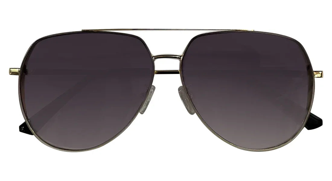 Golden and Purple Aviator Sunglasses - Bombay Optical