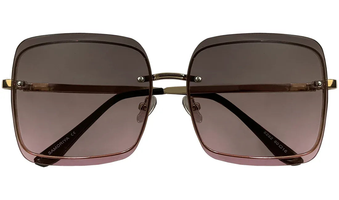 Gray And Pink Gradient Women Sunglasses - Bombay Optical