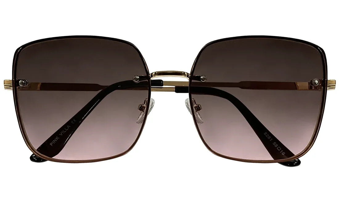 Gray And Pink Gradient Women Sunglasses - Bombay Optical