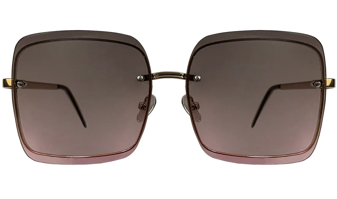 Gray And Pink Gradient Women Sunglasses - Bombay Optical