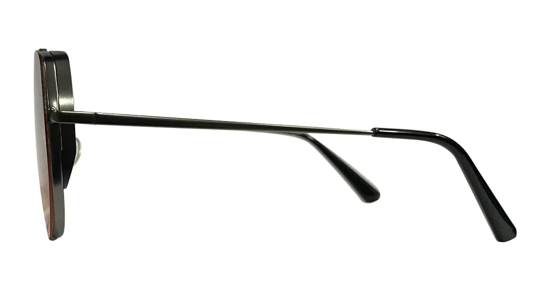 Grey and Orange Aviator Sunglasses - Bombay Optical