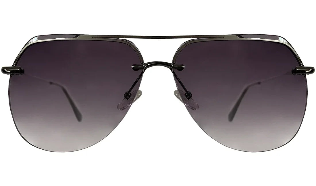 Gunmetal Frame with Purple Gradient Aviator - Bombay Optical