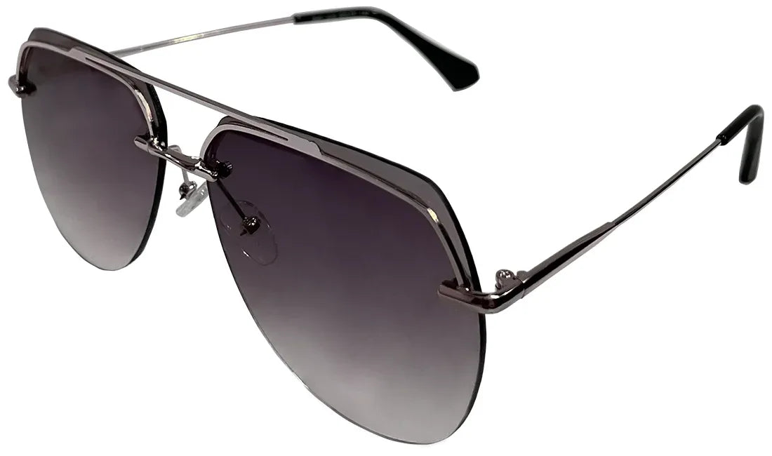 Gunmetal Frame with Purple Gradient Aviator - Bombay Optical