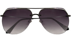 Gunmetal Frame with Purple Gradient Aviator