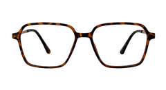 Havana rectangle eyeglasses