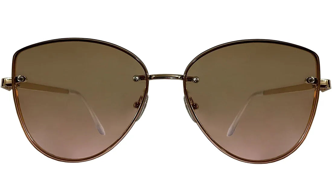 Light Brown Gradient Cat eye Sunglasses - Bombay Optical