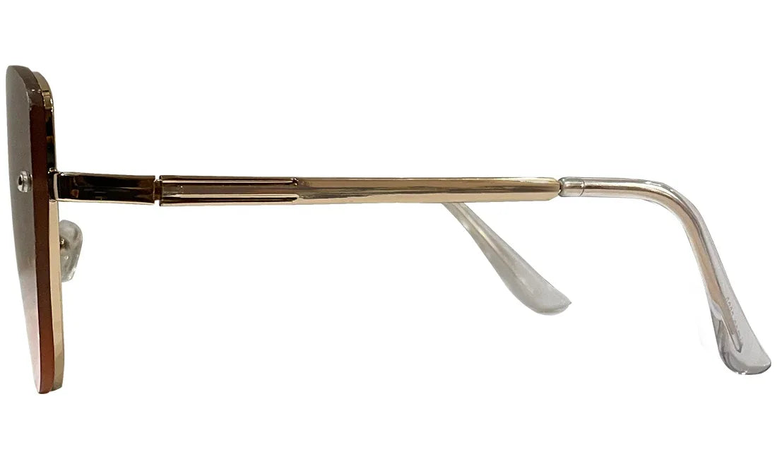 Light Brown Gradient Cat eye Sunglasses - Bombay Optical
