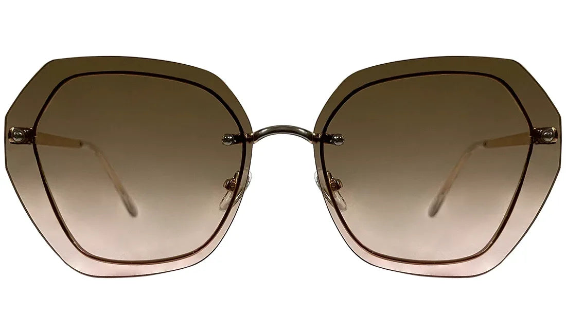 Light Brown Gradient Women Sunglasses - Bombay Optical