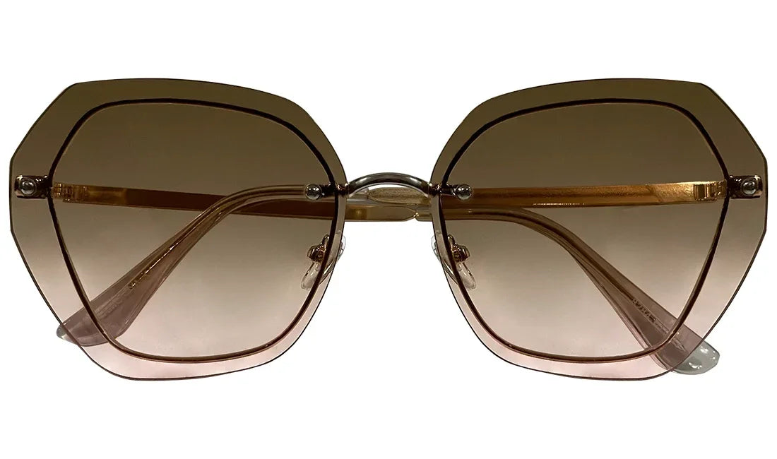 Light Brown Gradient Women Sunglasses - Bombay Optical