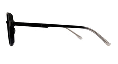 Matte Black Round Eyeglasses - Bombay Optical