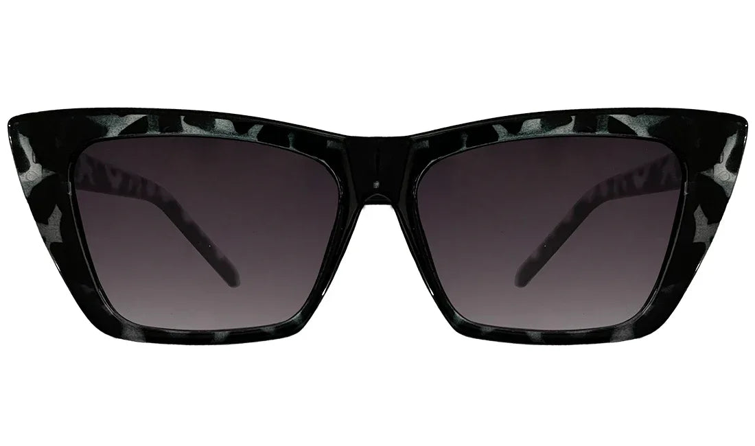 Black Havana with Purple Gradient UV Cateye Sunglasses - Bombay Optical