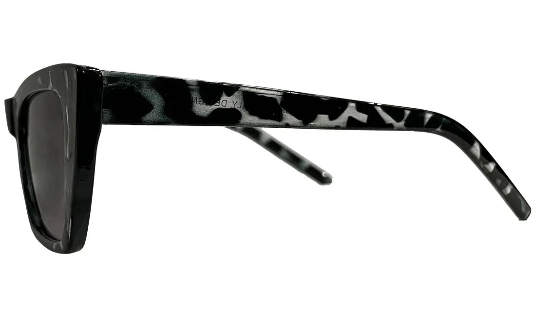Black Havana with Purple Gradient UV Cateye Sunglasses - Bombay Optical