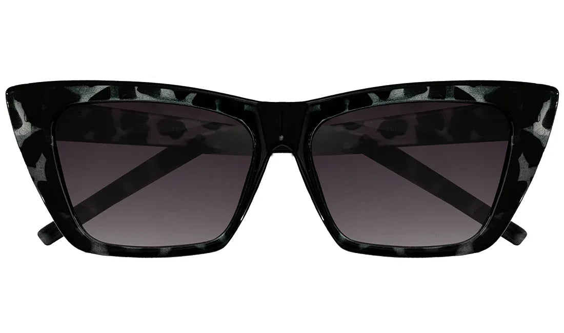 Black Havana with Purple Gradient UV Cateye Sunglasses - Bombay Optical
