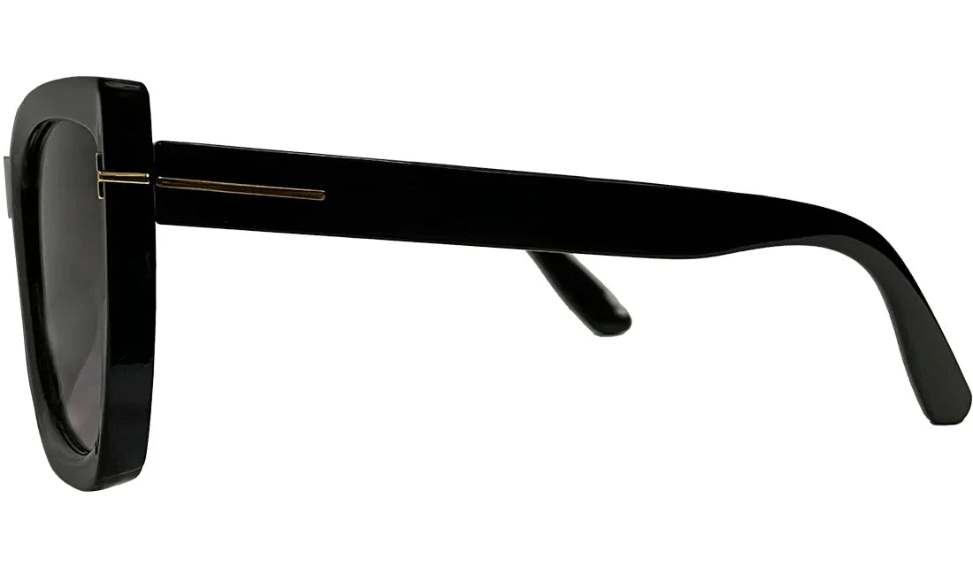 Purple Lens & Black UV Protected cateye Sunglasses - Bombay Optical