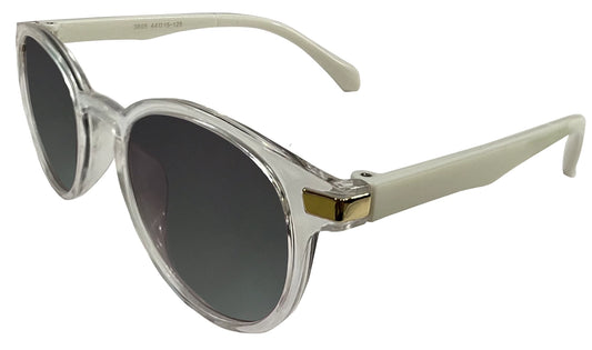 Transparent White and Grey Sunglasses for Kids