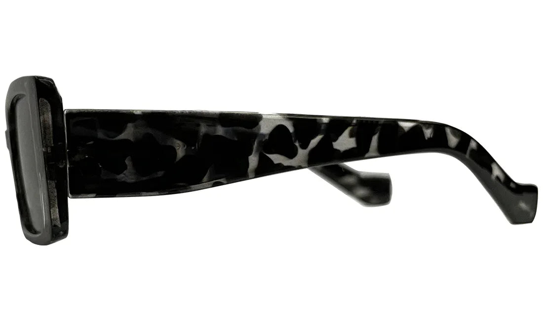 Black Havana UV Protected Rectangle Sunglasses - Bombay Optical