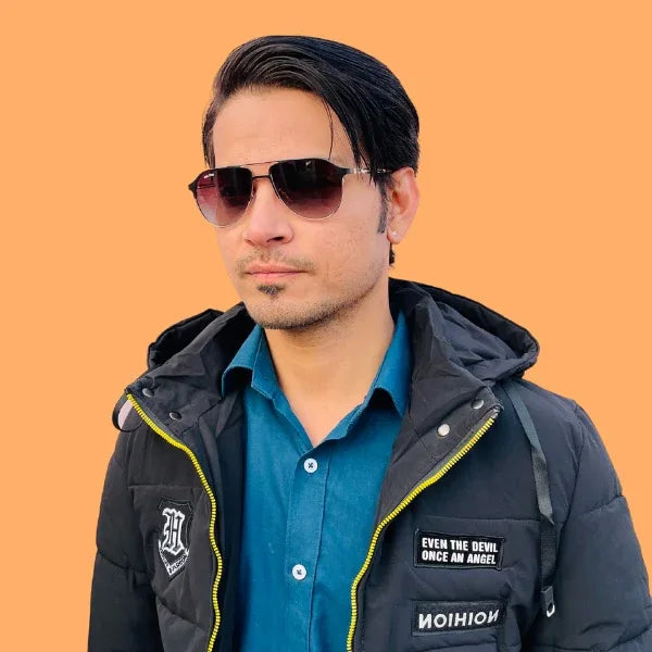 Tom Star Aviator Sunglasses with Brown Lenses - Bombay Optical