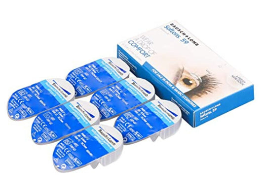 BAUSCH and LOMB SOFLENS 59 (6 LENSES)