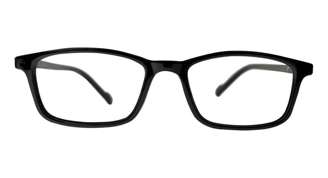 Black Rectangle Eyeglasses - Bombay Optical