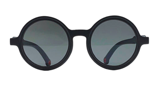 Black Round Sunglasses for Kids