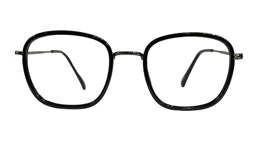 Black Square Eyeglasses