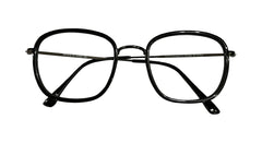 Black Square Eyeglasses