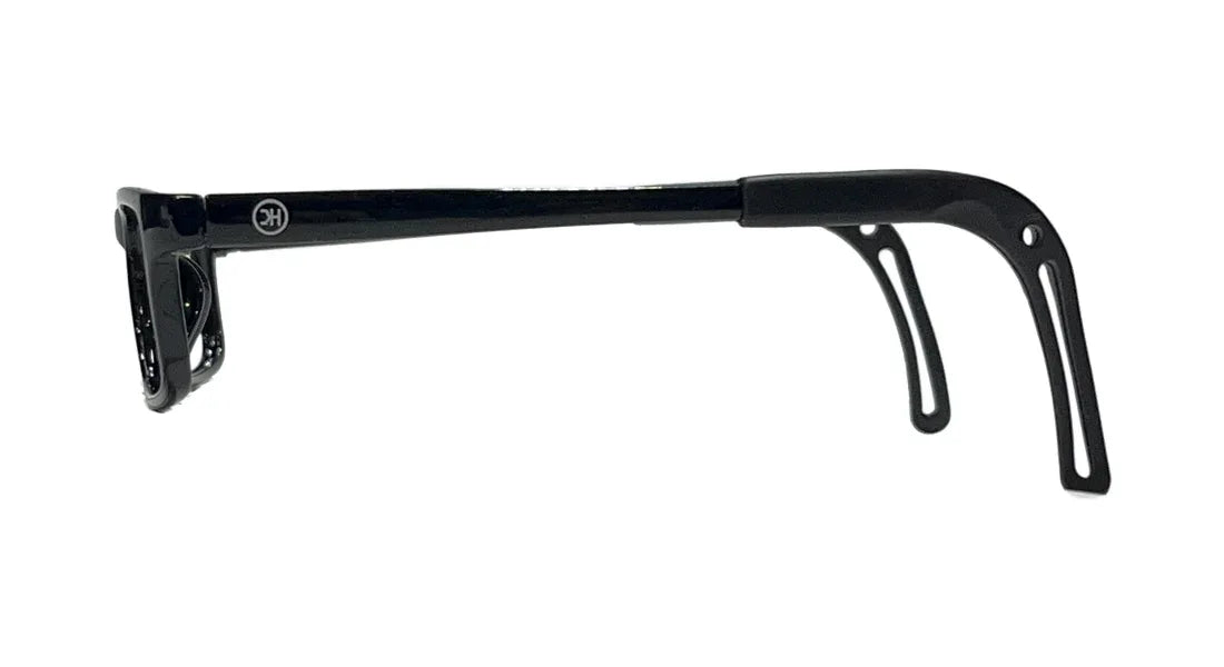 Glossy Black Kids Eyeglasses - Bombay Optical