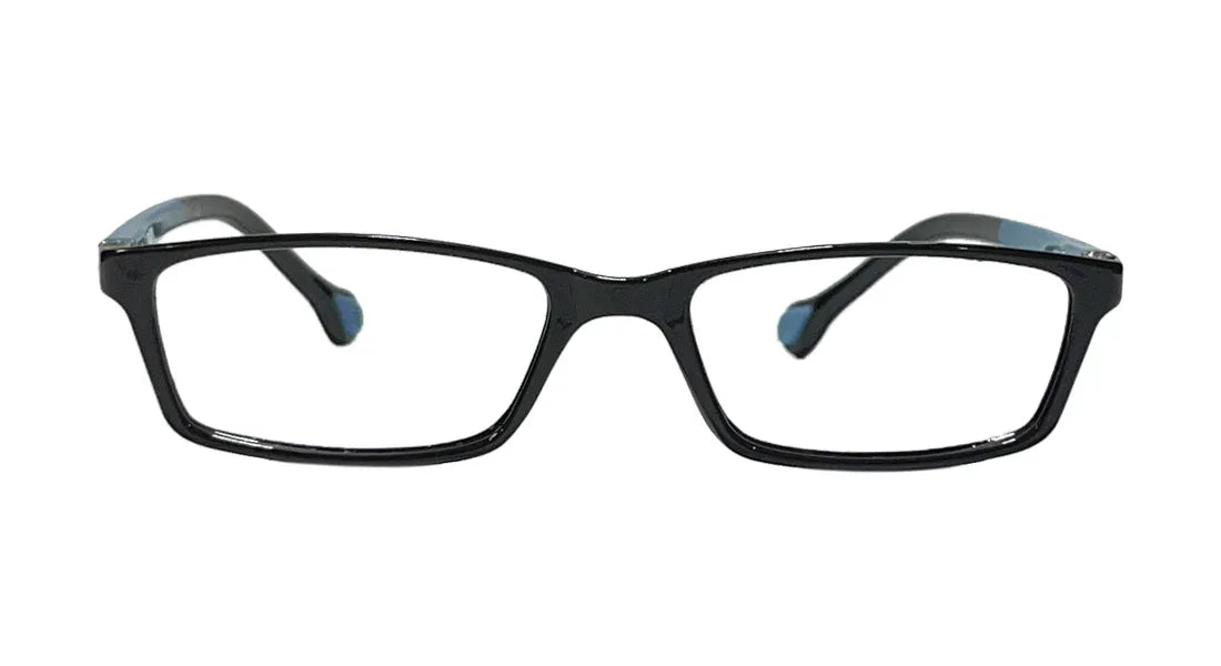 Black & Skyblue Kids Eyeglasses - Bombay Optical