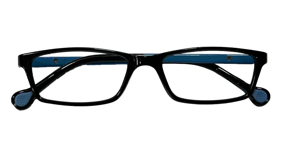 Black & Skyblue Kids Eyeglasses - Bombay Optical