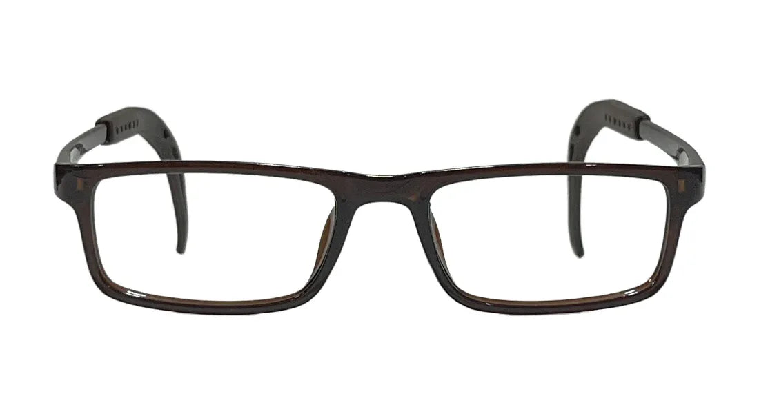 Glossy Brown Kids Eyeglasses - Bombay Optical