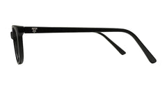 Matte Black Cateye Eyeglasses