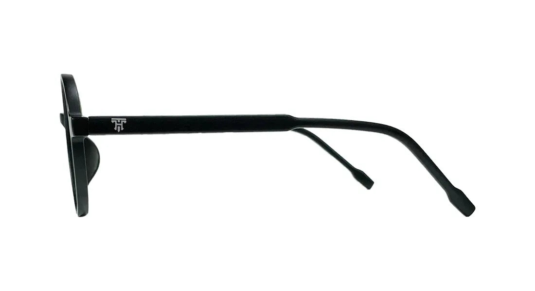 Matte Black Round Eyeglasses - Bombay Optical
