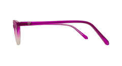 Purple & White Cateye Eyeglasses